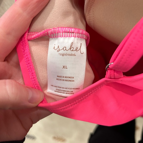 Pink Ruffled One-Piece Swimsuit - Picture 3 of 4